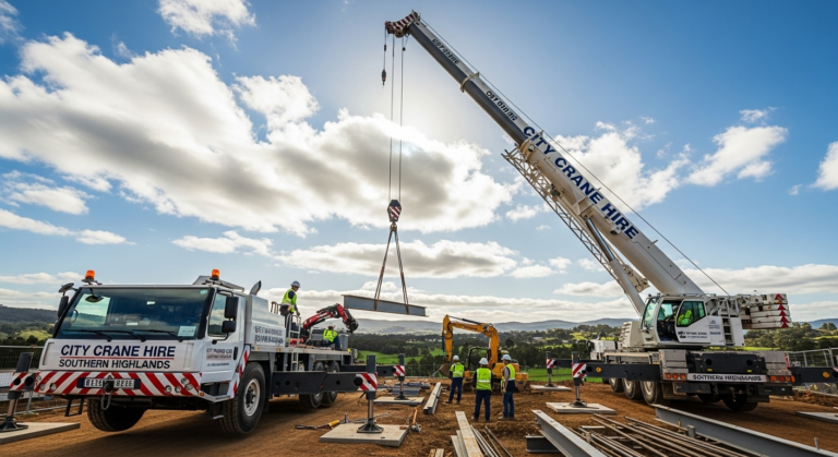 Trusted Mobile Franna Crane Hire Across the Southern Highlands Region